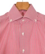 ORIAN（オリアン）ドレスシャツ 赤 サイズ:39(M位) メンズ/2200622395043