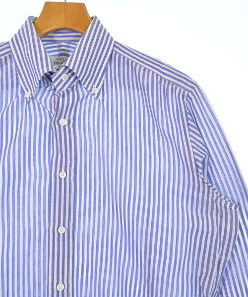 ORIAN（オリアン）カジュアルシャツ 青 サイズ:L メンズ/2200616819029