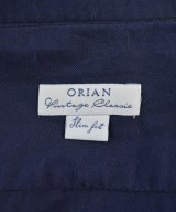 ORIAN（オリアン）ドレスシャツ 紺 サイズ:40(L位) メンズ/2200611157126