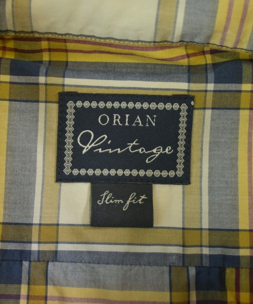 ORIAN（オリアン）カジュアルシャツ 白 サイズ:M メンズ/2200646491219