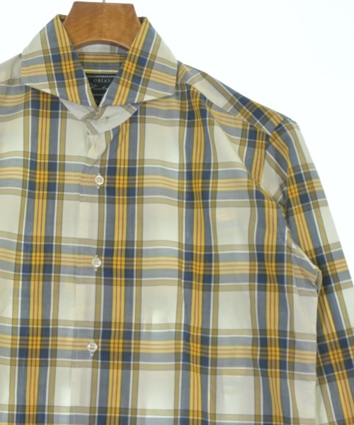 ORIAN（オリアン）カジュアルシャツ 白 サイズ:M メンズ/2200646491219