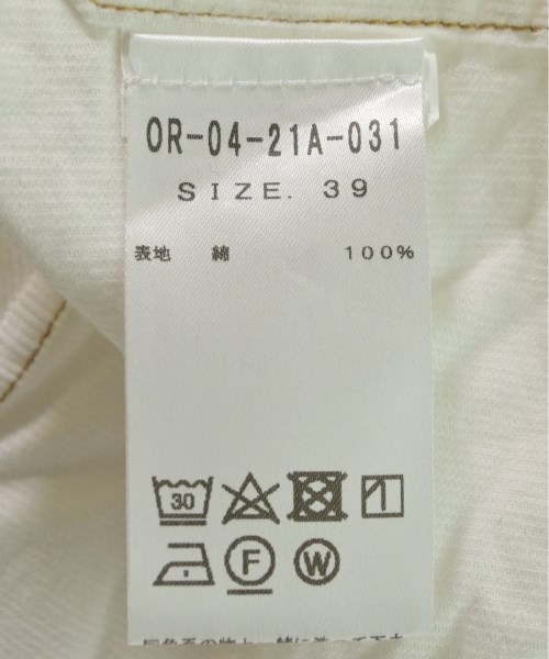ORIAN（オリアン）カジュアルシャツ 白 サイズ:39(M位) メンズ/2200661586037