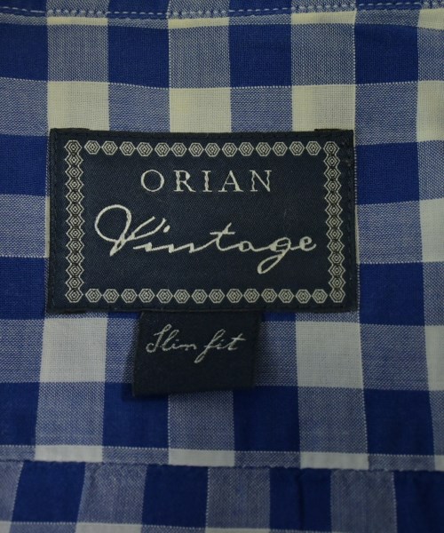 ORIAN（オリアン）ドレスシャツ 青 サイズ:S メンズ/2200651242066