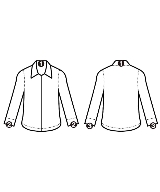 ORIAN（オリアン）ドレスシャツ 青 サイズ:S メンズ/2200651242066