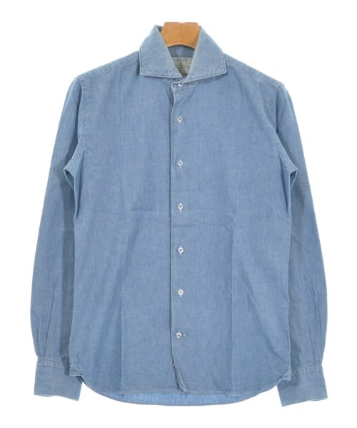 ORIAN(オリアン)カジュアルシャツ 青 サイズ:XS/2200641808111