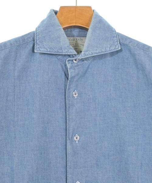 ORIAN（オリアン）カジュアルシャツ 青 サイズ:XS メンズ/2200641808111