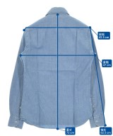 ORIAN（オリアン）カジュアルシャツ 青 サイズ:XS メンズ/2200641808111