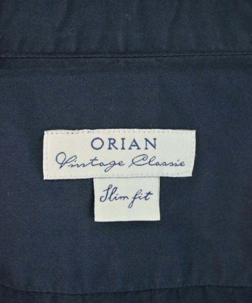 ORIAN（オリアン）カジュアルシャツ 紺 サイズ:38(S位) メンズ/2200707381060