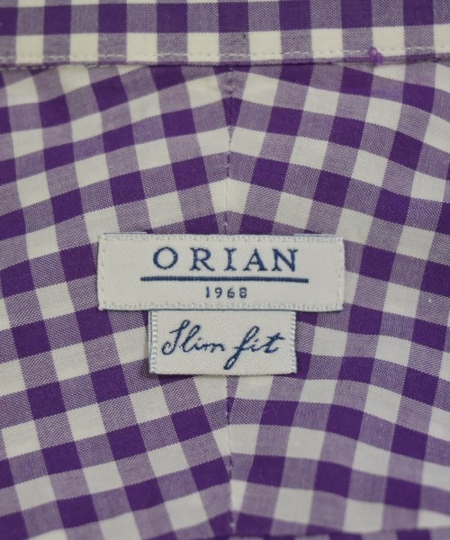 ORIAN（オリアン）ドレスシャツ 紫 サイズ:41(XL位) メンズ/2200709206033