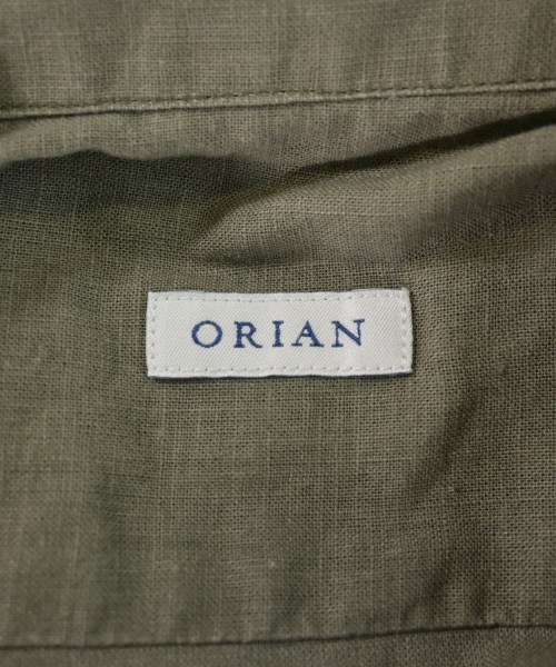 ORIAN（オリアン）カジュアルシャツ カーキ サイズ:M メンズ/2200729294041