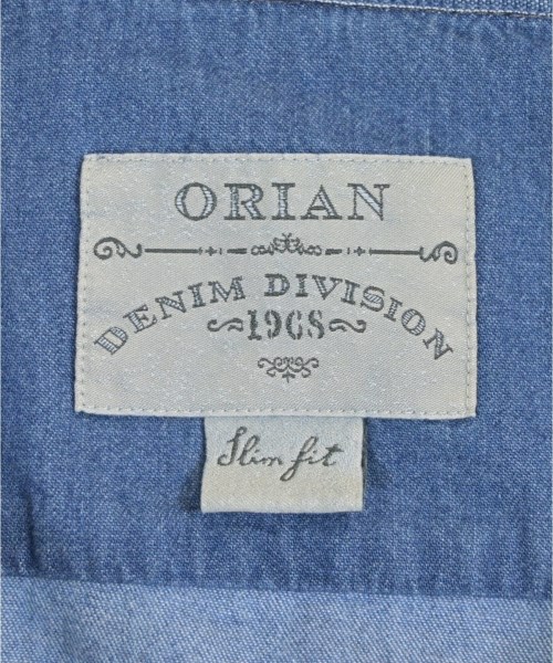 ORIAN（オリアン）ブラウス 青 サイズ:S レディース/2200716842323