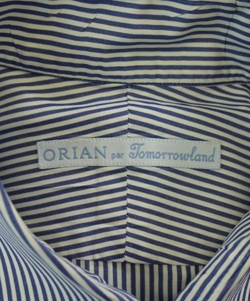 ORIAN（オリアン）カジュアルシャツ 紺 サイズ:16 1/2(XL位) メンズ/2200726956027