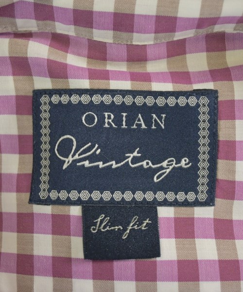 ORIAN（オリアン）カジュアルシャツ 紫 サイズ:S メンズ/2200683411010