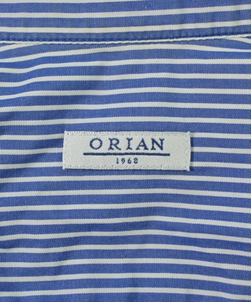 ORIAN（オリアン）カジュアルシャツ 青 サイズ:38(S位) レディース/2200678702048
