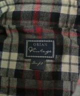ORIAN（オリアン）カジュアルシャツ グレー サイズ:39(M位) メンズ/2200679190035