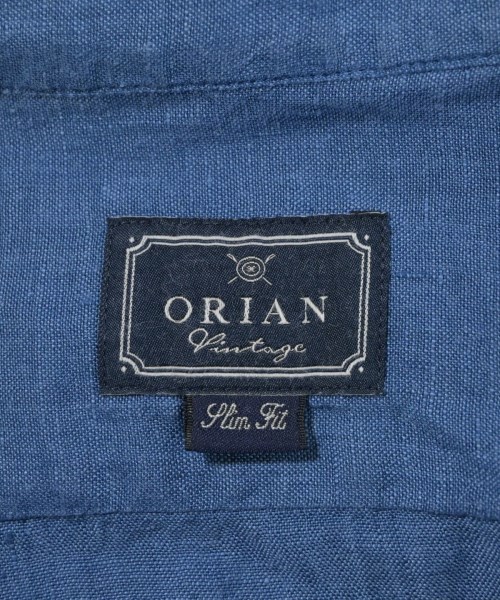 ORIAN（オリアン）カジュアルシャツ 紺 サイズ:L メンズ/2200683775020