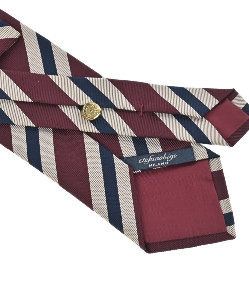 stefanobigi（ビジ）ネクタイ 赤 サイズ:- メンズ/2200620509015