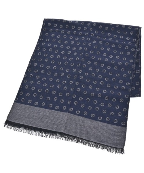 stefanobigi(ビジ)マフラー 紺 サイズ:-/2200657344047