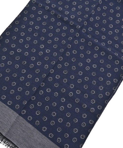 stefanobigi（ビジ）マフラー 紺 サイズ:- メンズ/2200657344047