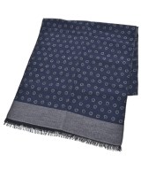 stefanobigi（ビジ）マフラー 紺 サイズ:- メンズ/2200657344047