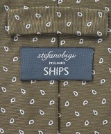 stefanobigi（ビジ）ネクタイ カーキ サイズ:- メンズ/2200666880291