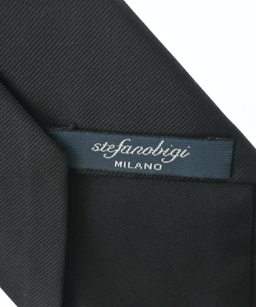 stefanobigi（ビジ）ネクタイ 黒 サイズ:- メンズ/2200724761036