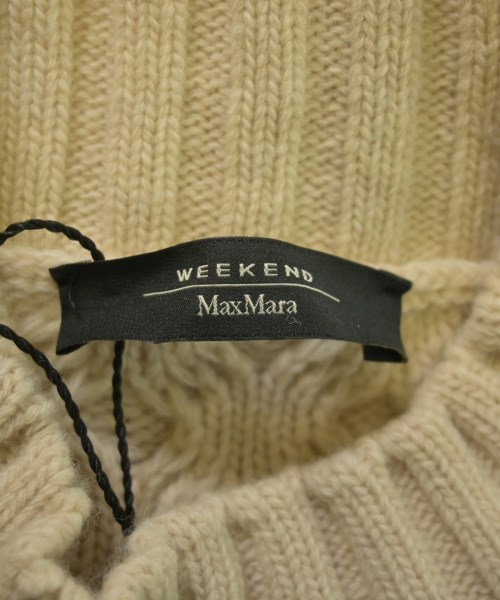 MAX MARA WEEK END LINE（マックスマーラ　ウィークエンドライン）ニット・セーター ベージュ サイズ:M レディース/2200635442031