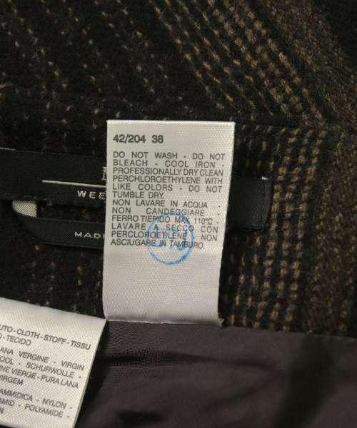 MAX MARA WEEK END LINE（マックスマーラ　ウィークエンドライン）ロング・マキシ丈スカート 黒 サイズ:38(S位) レディース/2200629377028