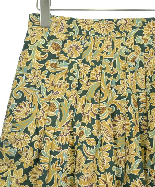 MAX MARA WEEK END LINE（マックスマーラ　ウィークエンドライン）ロング・マキシ丈スカート 黄 サイズ:38(S位) レディース/2200620023313