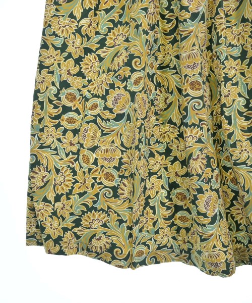 MAX MARA WEEK END LINE（マックスマーラ　ウィークエンドライン）ロング・マキシ丈スカート 黄 サイズ:38(S位) レディース/2200620023313