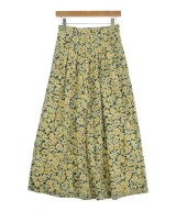 MAX MARA WEEK END LINE（マックスマーラ　ウィークエンドライン）ロング・マキシ丈スカート 黄 サイズ:38(S位) レディース/2200620023313