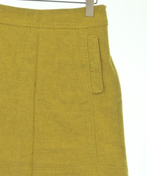 MAX MARA WEEK END LINE（マックスマーラ　ウィークエンドライン）ひざ丈スカート 黄 サイズ:38(S位) レディース/2200626309039