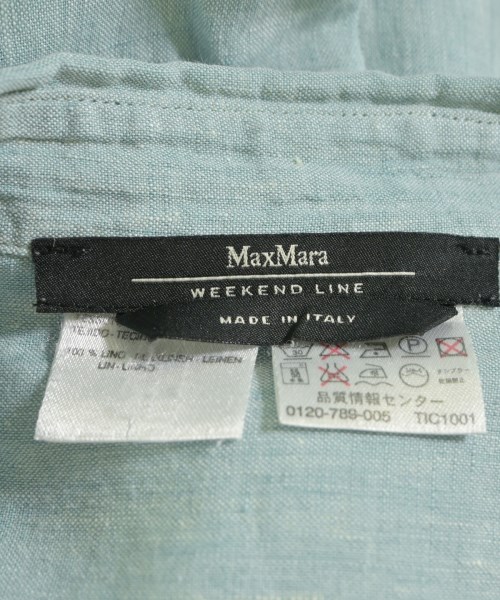 MAX MARA WEEK END LINE（マックスマーラ　ウィークエンドライン）カジュアルシャツ 緑 サイズ:38(S位) レディース/2200639379012