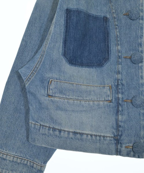 MAX MARA WEEK END LINE（マックスマーラ　ウィークエンドライン）ノーカラージャケット 青 サイズ:40(M位) レディース/2200640489038