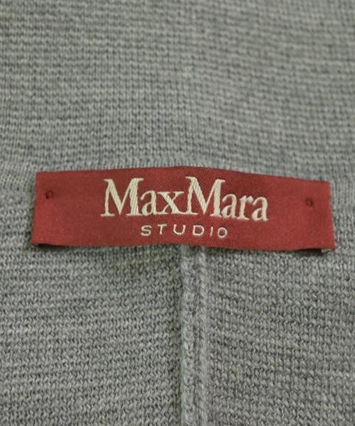 Max Mara STUDIO（マックスマーラ　ストゥーディオ）カジュアルジャケット グレー サイズ:M レディース/2200640965082