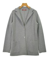 Max Mara STUDIO（マックスマーラ　ストゥーディオ）カジュアルジャケット グレー サイズ:M レディース/2200640965082