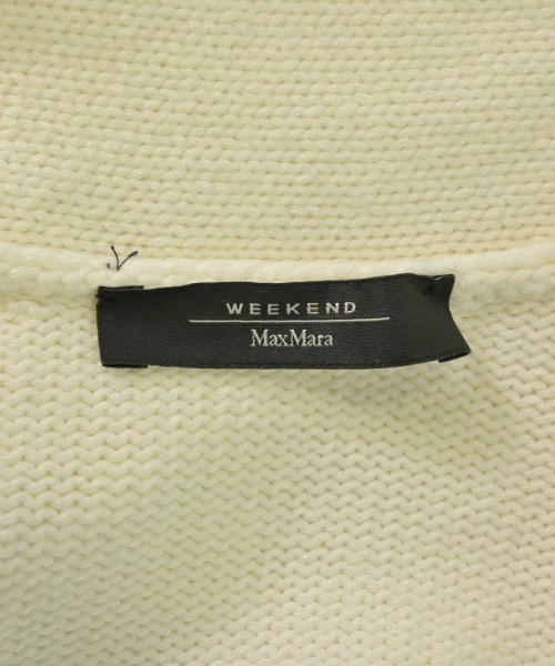 MAX MARA WEEK END LINE（マックスマーラ　ウィークエンドライン）カーディガン 白 サイズ:M レディース/2200642345011