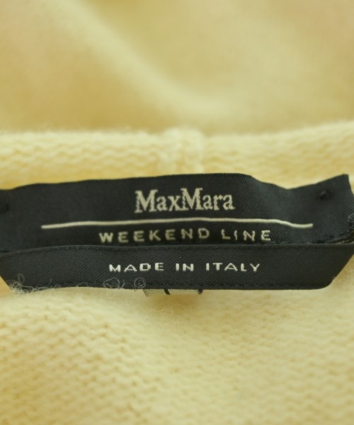 MAX MARA WEEK END LINE（マックスマーラ　ウィークエンドライン）カーディガン 黄 サイズ:L レディース/2200626759223