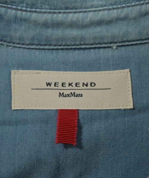 MAX MARA WEEK END LINE（マックスマーラ　ウィークエンドライン）カジュアルシャツ 青 サイズ:40(M位) レディース/2200644191050
