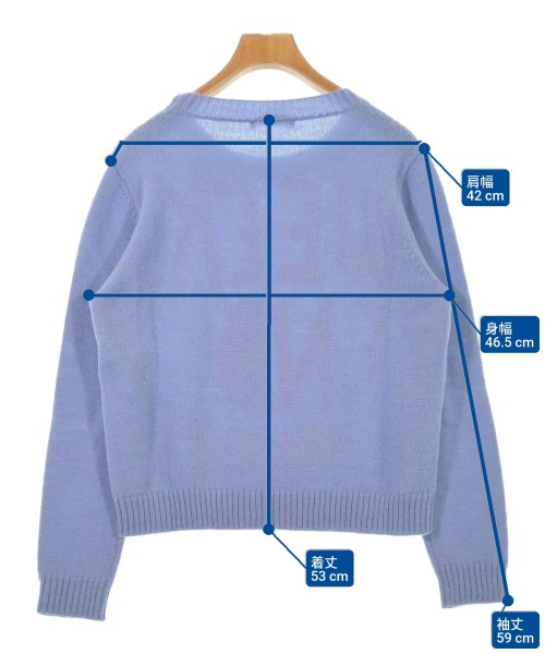 MAX MARA WEEK END LINE（マックスマーラ　ウィークエンドライン）ニット・セーター 青 サイズ:M レディース/2200623179024