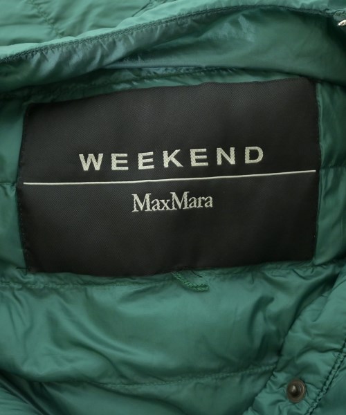 MAX MARA WEEK END LINE（マックスマーラ　ウィークエンドライン）ダウンジャケット/ダウンベスト 緑 サイズ:40(M位) レディース/2200622791012