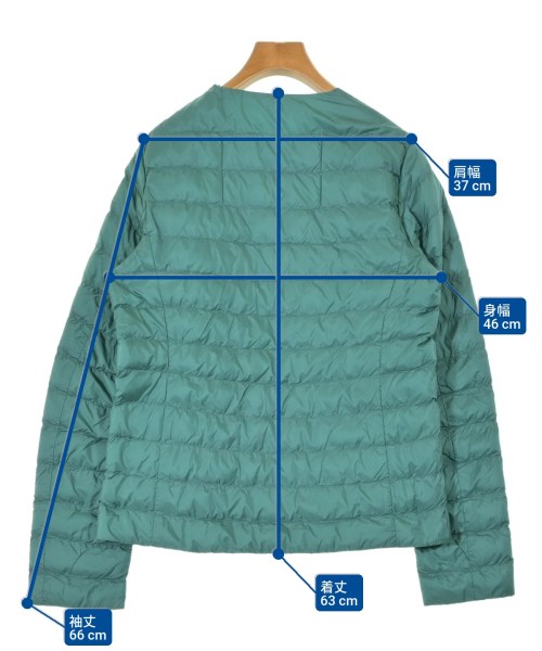 MAX MARA WEEK END LINE（マックスマーラ　ウィークエンドライン）ダウンジャケット/ダウンベスト 緑 サイズ:40(M位) レディース/2200622791012