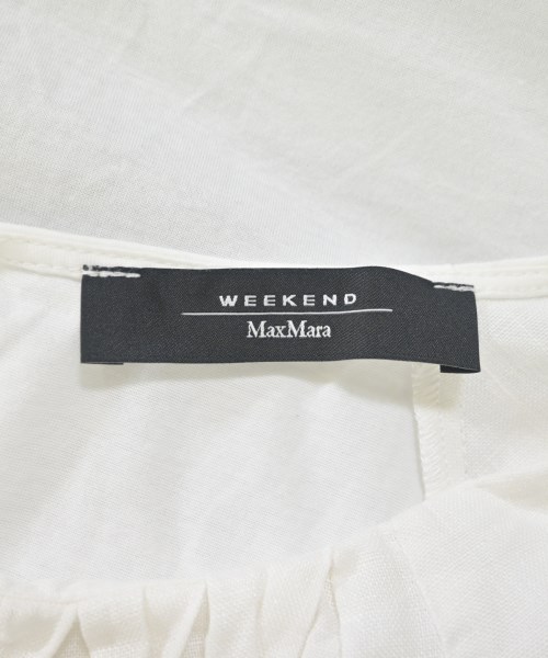 MAX MARA WEEK END LINE（マックスマーラ　ウィークエンドライン）ブラウス 白 サイズ:S レディース/2200615018027