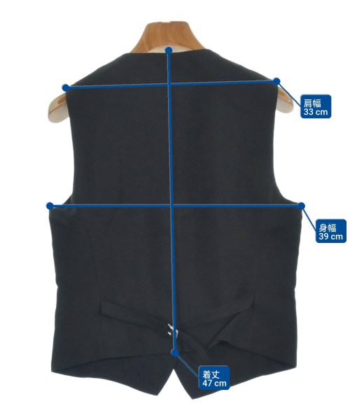 MAX MARA WEEK END LINE（マックスマーラ　ウィークエンドライン）ベスト 黒 サイズ:40(M位) レディース/2200623050064