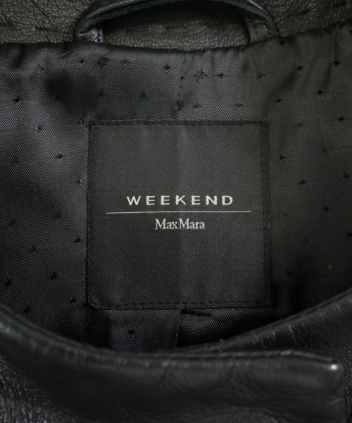 MAX MARA WEEK END LINE（マックスマーラ　ウィークエンドライン）ノーカラージャケット 黒 サイズ:38(S位) レディース/2200613372015