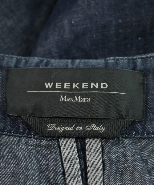 MAX MARA WEEK END LINE（マックスマーラ　ウィークエンドライン）カジュアルジャケット 紺 サイズ:36(XS位) レディース/2200629660014