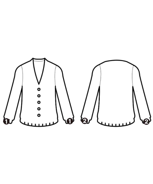 MAX MARA WEEK END LINE（マックスマーラ　ウィークエンドライン）カーディガン 紫 サイズ:L レディース/2200632100033