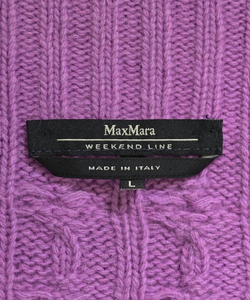 MAX MARA WEEK END LINE（マックスマーラ　ウィークエンドライン）カーディガン 紫 サイズ:L レディース/2200632100033
