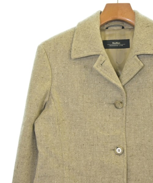 MAX MARA WEEK END LINE（マックスマーラ　ウィークエンドライン）ジャケット ベージュ サイズ:40(M位) レディース/2200618356034