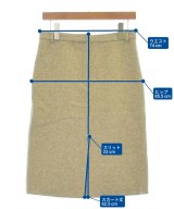 MAX MARA WEEK END LINE（マックスマーラ　ウィークエンドライン）ひざ丈スカート ベージュ サイズ:40(M位) レディース/2200618356041